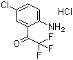 4-Chloro-2-(trifluoroacetyl)aniline hydrochloride CAS 173676-59-0